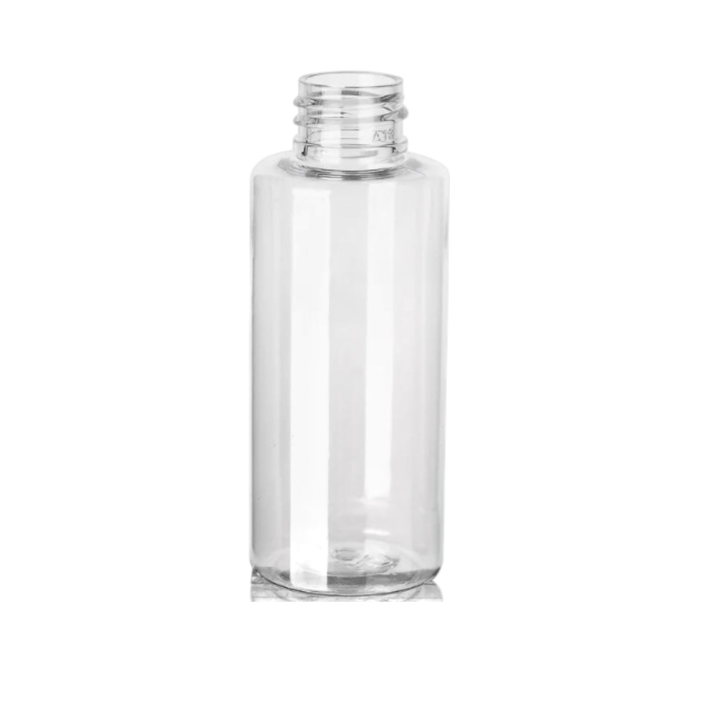 FLACON TRANSPARENT 30 ML EN PET – BOUCHON SIMPLE BLANC