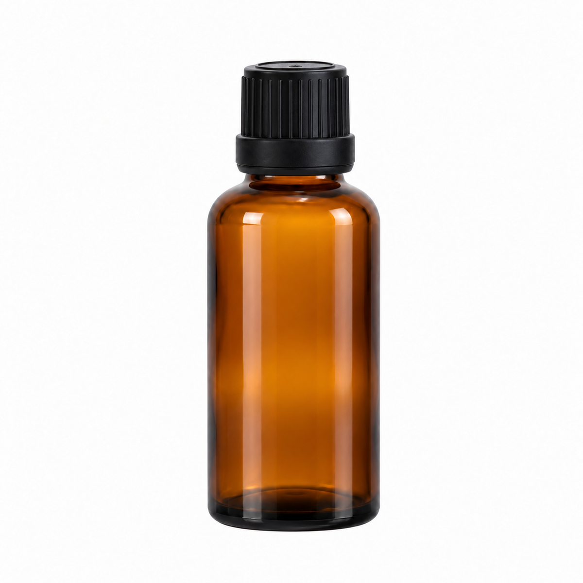 Flacon en verre marron 100ml avec bouchon compte gouttes ( 10 pièces )