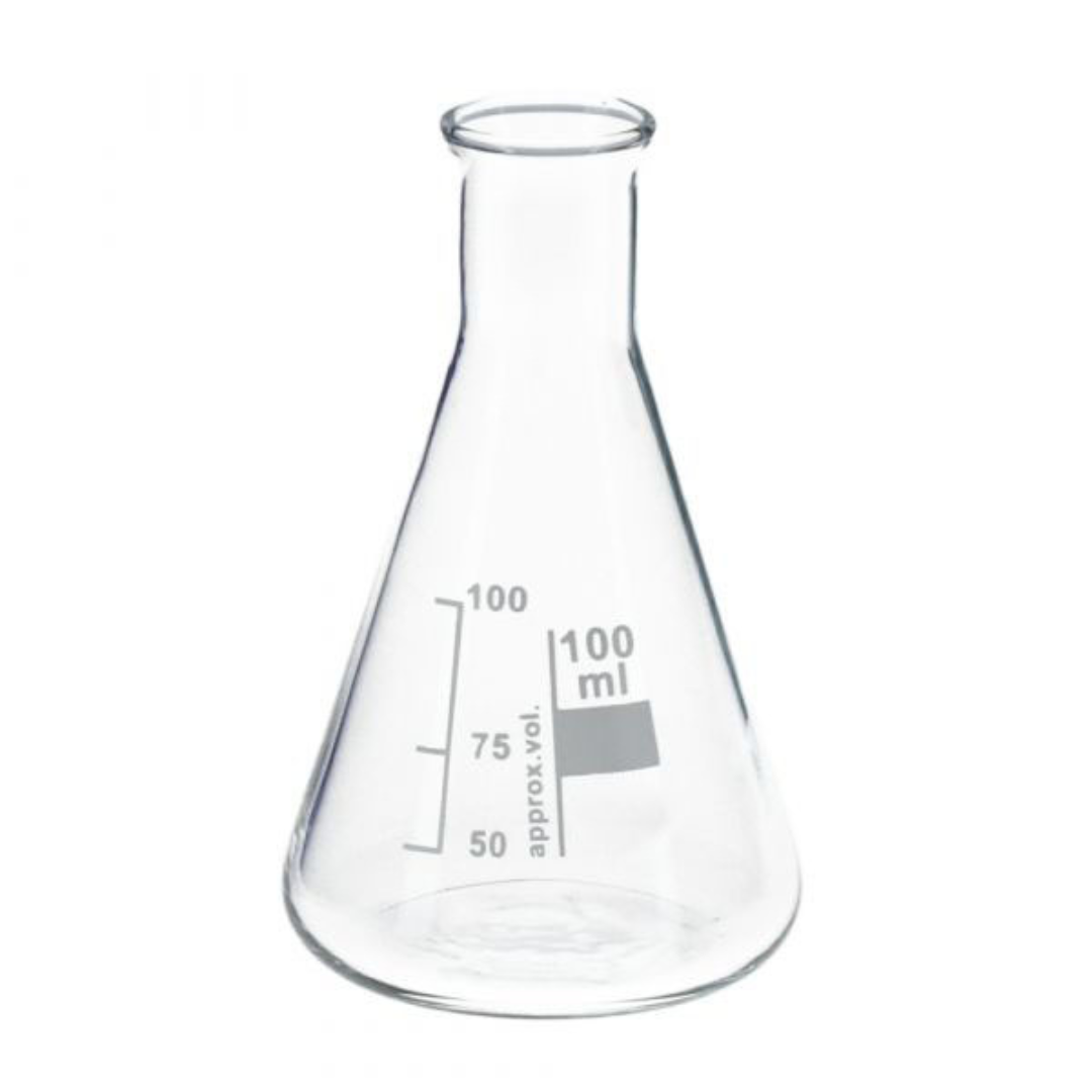 ERLENMEYER EN VERRE 100 ML