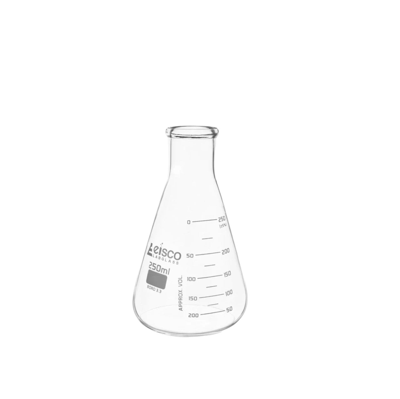 ERLENMEYER EN VERRE 250ML