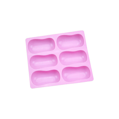 Moule en Silicone – Forme Ovale pour Savons Artisanaux