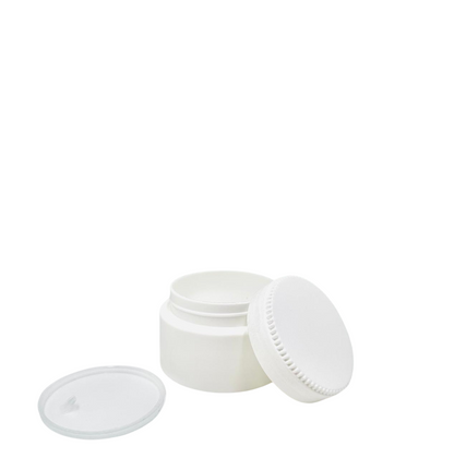 Pot  pet 50ml blanc ( 10 pièces )