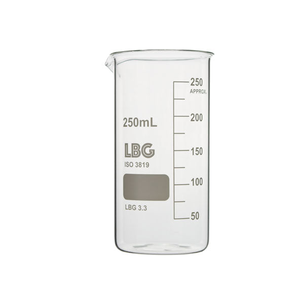 BECHER EN VERRE 250 ML