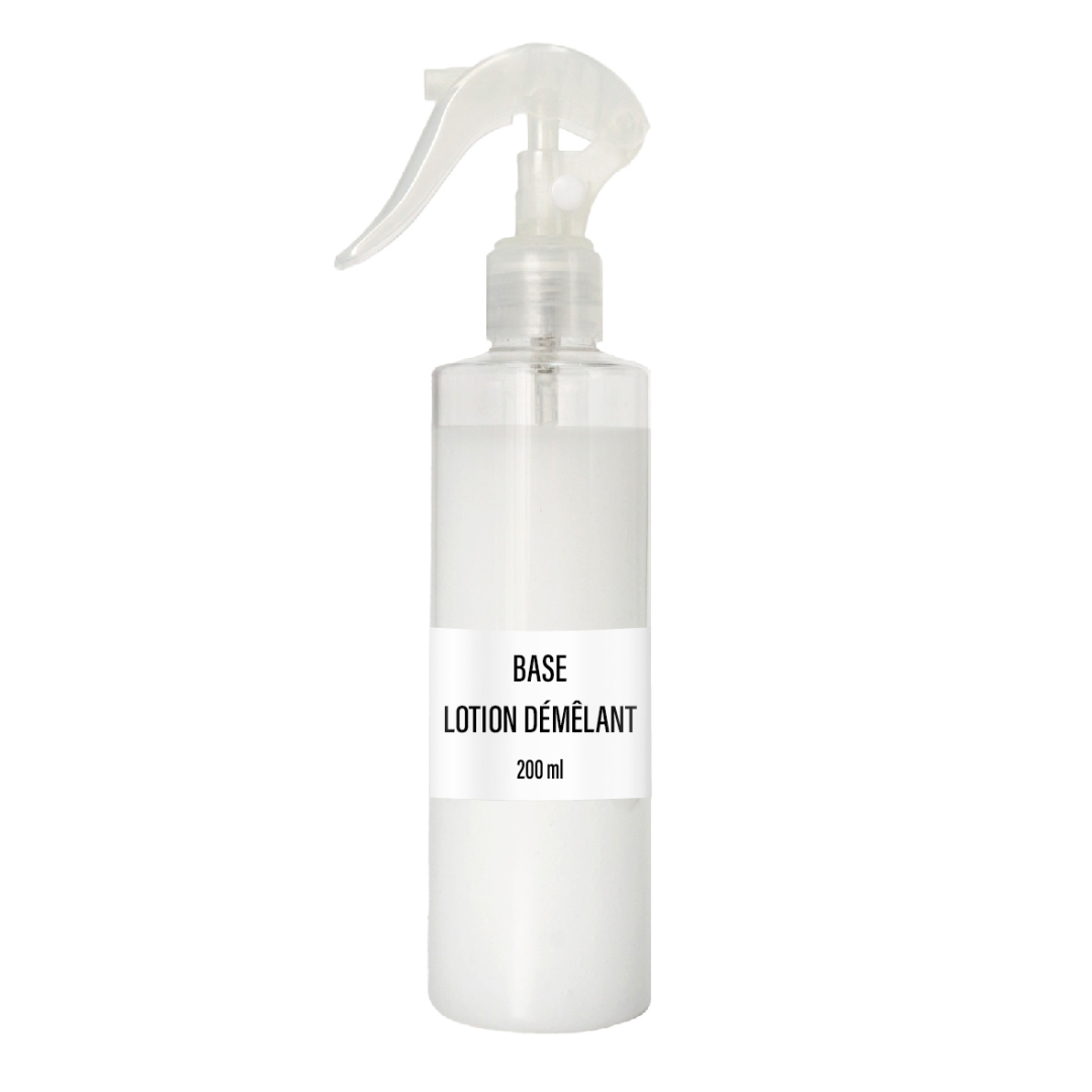Base lotion démêlante cheveux BS Gros, soin capillaire neutre personnalisable, idéal pour cheveux crépus, bouclés et secs, définition des boucles et coiffage facile.