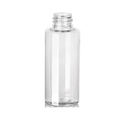 FLACON TRANSPARENT 30 ML EN PET – BOUCHON SIMPLE BLANC