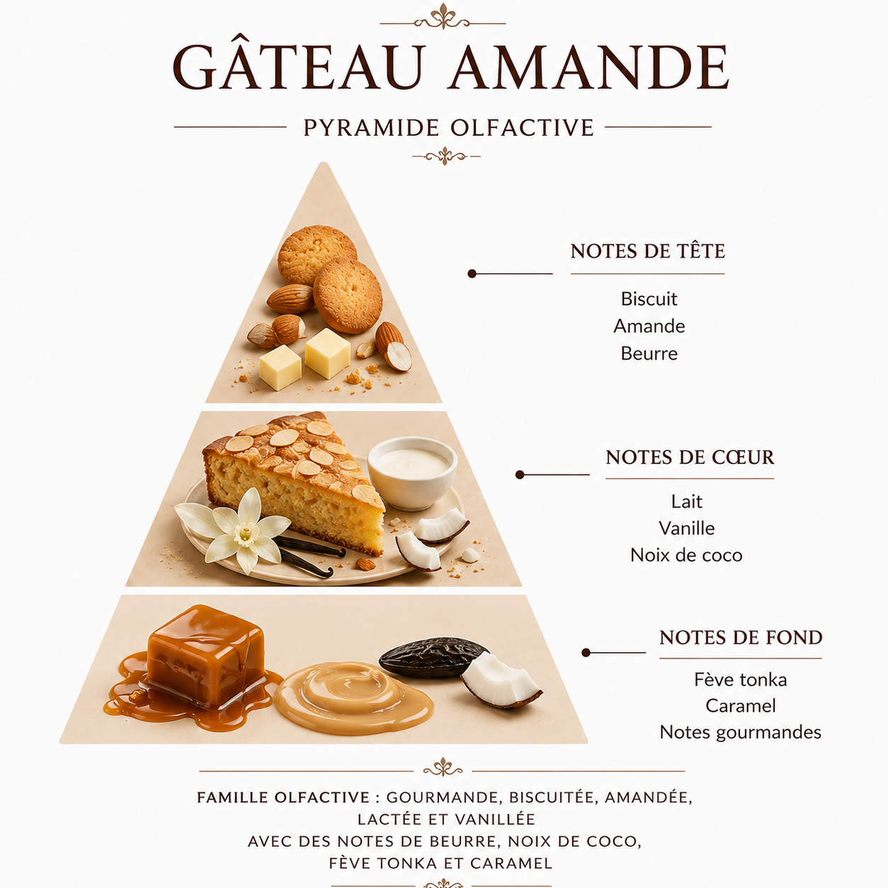 gâteau amande bougie