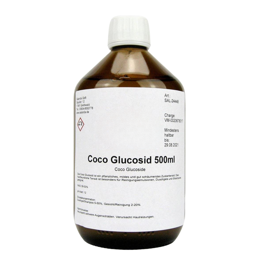 Coco Glucoside – Tensioactif doux et moussant d’origine végétale pour gels douche, shampoings et nettoyants visage. Disponible chez BS Gros, expert en ingrédients cosmétiques.