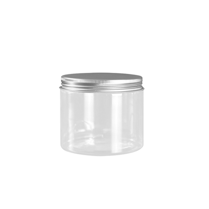 Pot Pet transparent couvercle aluminium 250ml ( 10 pièces )