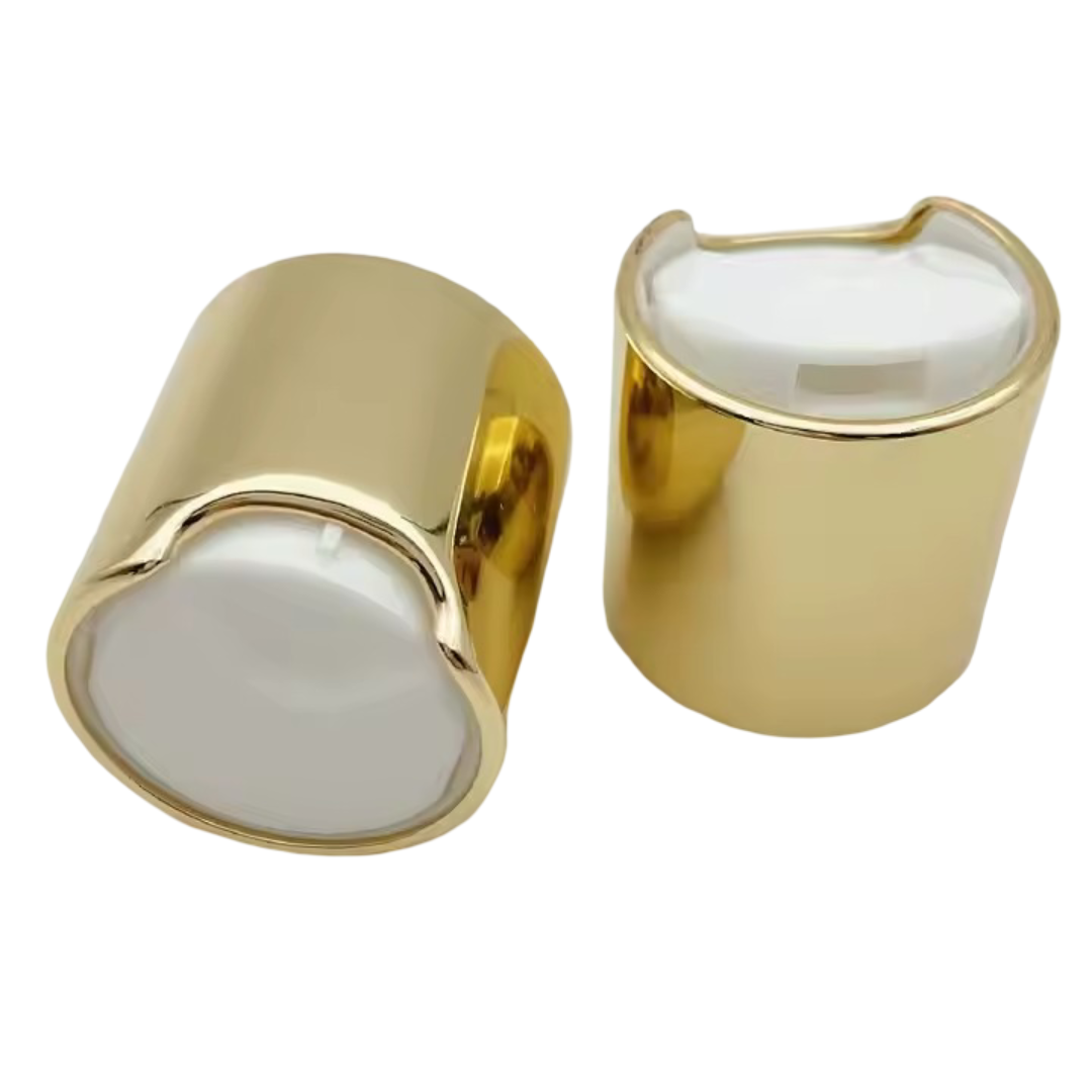 Bouchon disk top doré( 10 pièces)