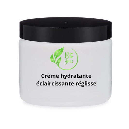 Crème hydratante éclaircissante réglisse