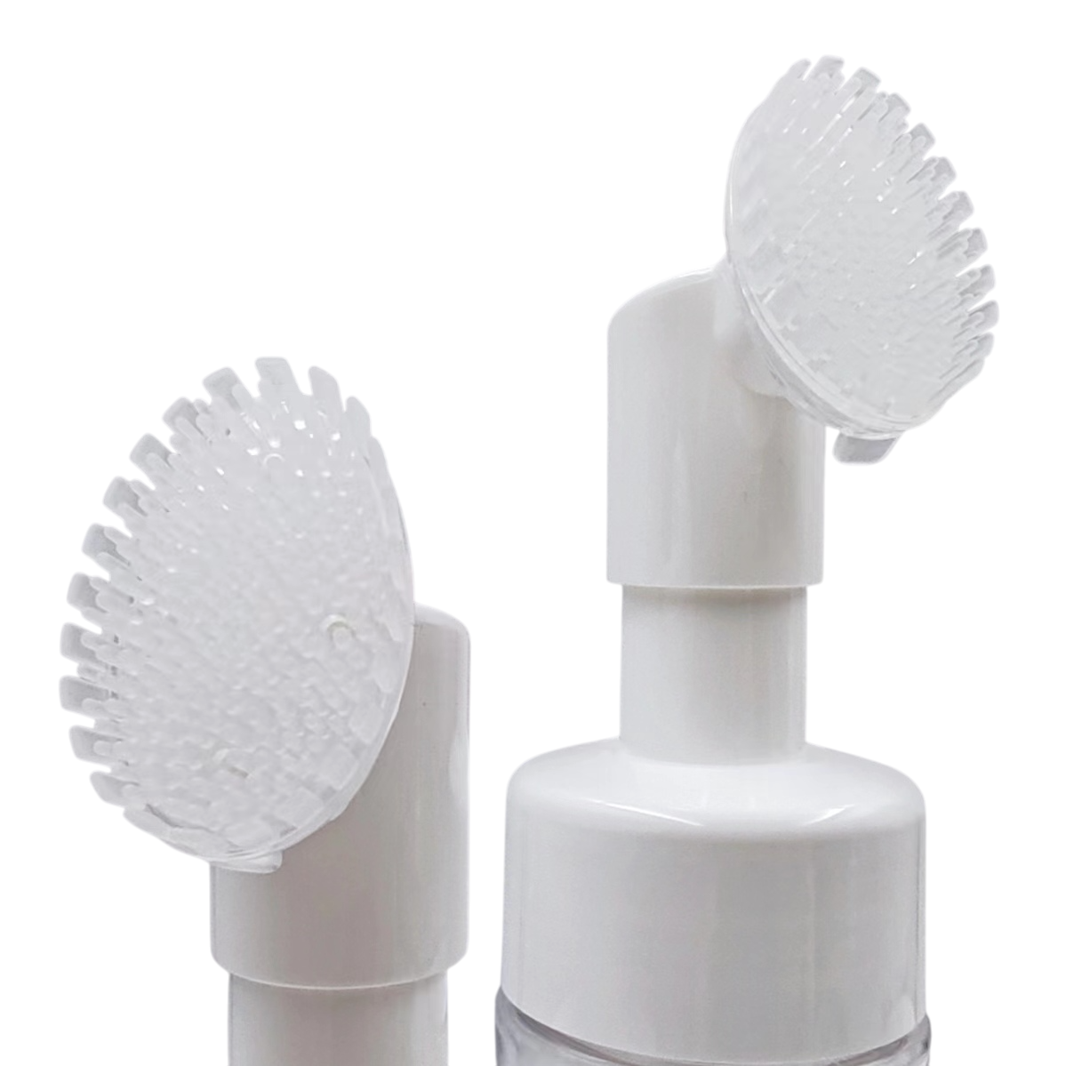 Flacon Transparent 150ML avec Brosse Moussante 10 pièces