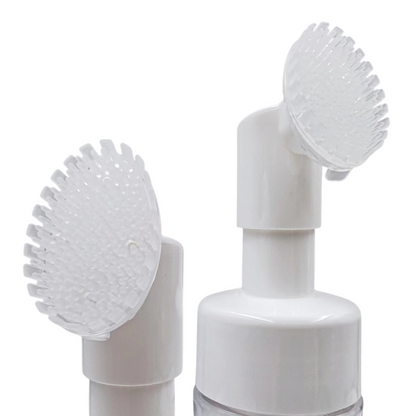 Flacon Transparent 150ML avec Brosse Moussante 10 pièces