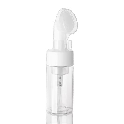Flacon Transparent 150ML avec Brosse Moussante 10 pièces