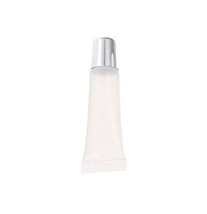 Tube transparent couvercle argent 15ml