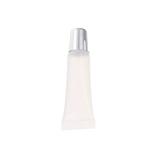 Tube transparent couvercle argent 15ml