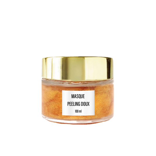 Peeling doux exfoliant BS Gros aux acides de fruits pour visage et corps, illumine et affine le grain de peau.