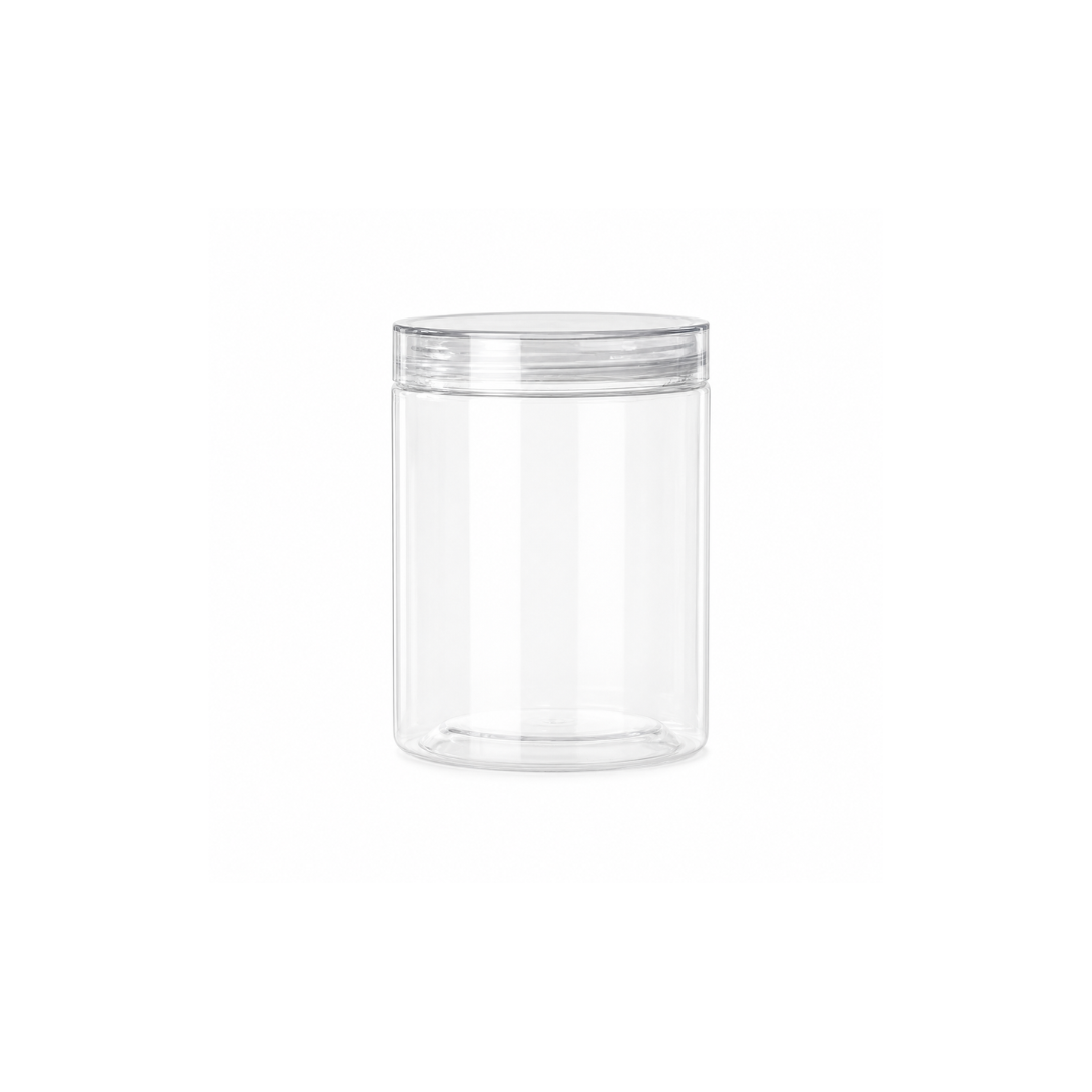 POT TRANSPARENT 250ml ( 10 pièces )
