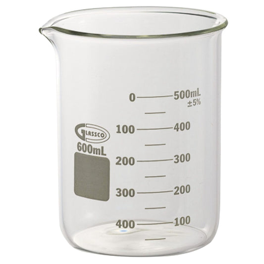 BECHER EN VERRE 600 ML