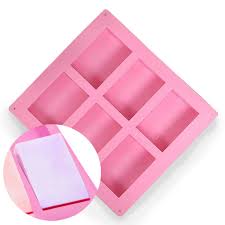 Moule Silicone Savon Rectangulaire – 6 Cavités