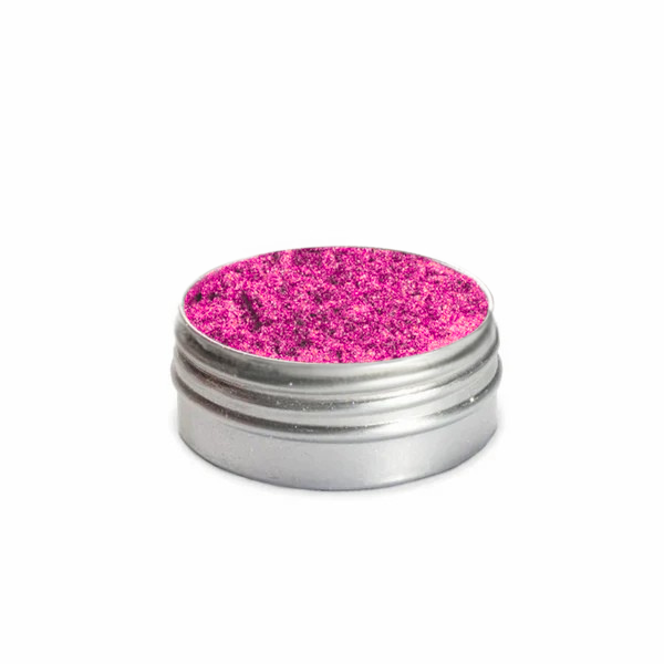 Mica rose en poudre, pigment minéral naturel pour maquillage et savons. Apporte des reflets nacrés et brillants. Disponible chez BS Gros, fournisseur de matières premières cosmétiques.
