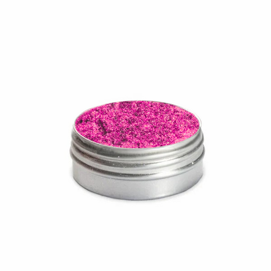 Mica rose en poudre, pigment minéral naturel pour maquillage et savons. Apporte des reflets nacrés et brillants. Disponible chez BS Gros, fournisseur de matières premières cosmétiques.