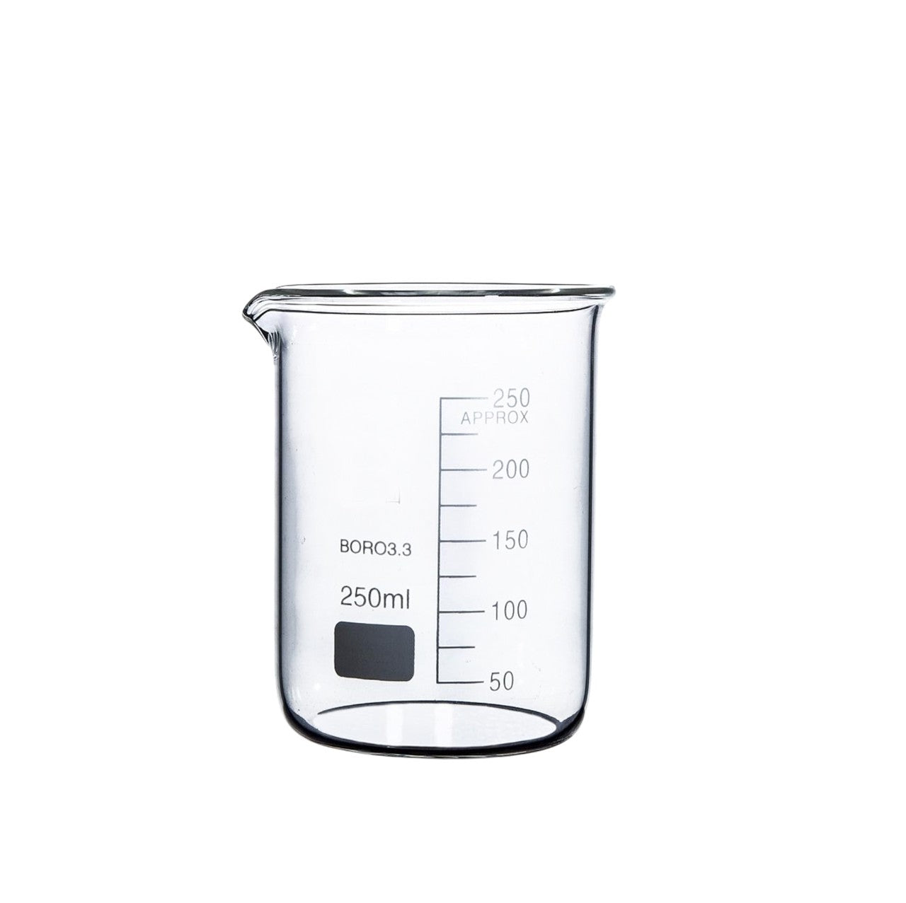 BECHER EN VERRE 250 ML