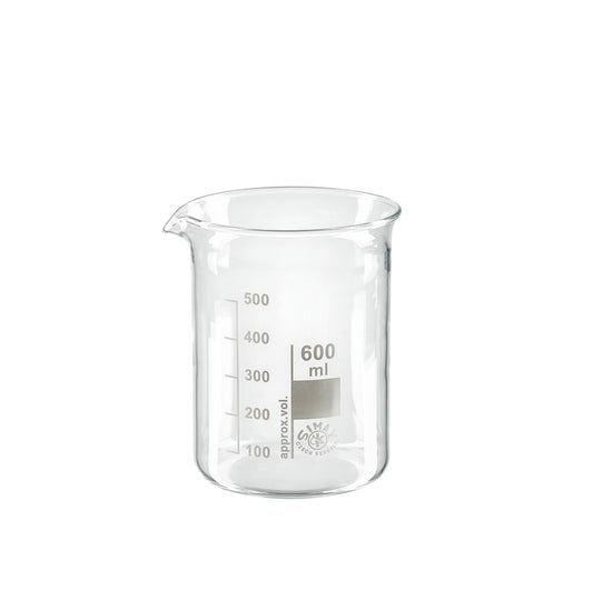 BECHER EN VERRE 600 ML