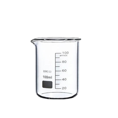 BECHER EN VERRE 100 ML