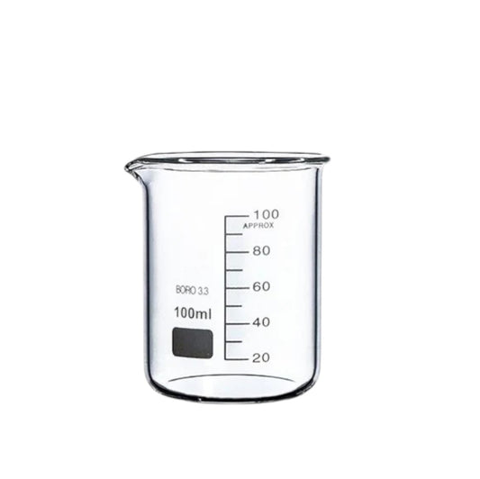 BECHER EN VERRE 100 ML