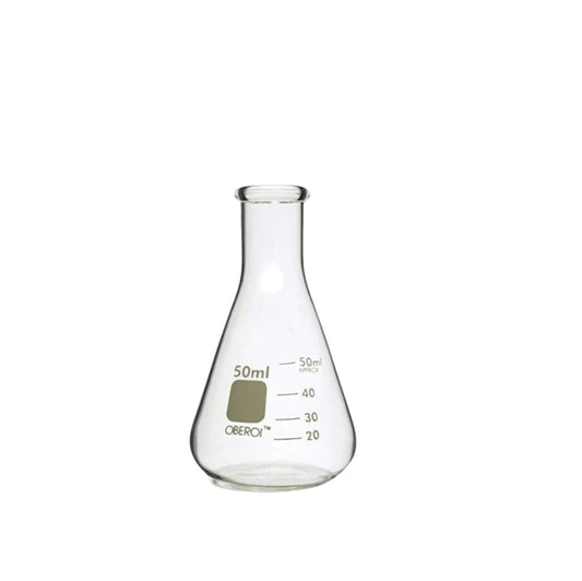 ERLENMEYER EN VERRE 50 ML